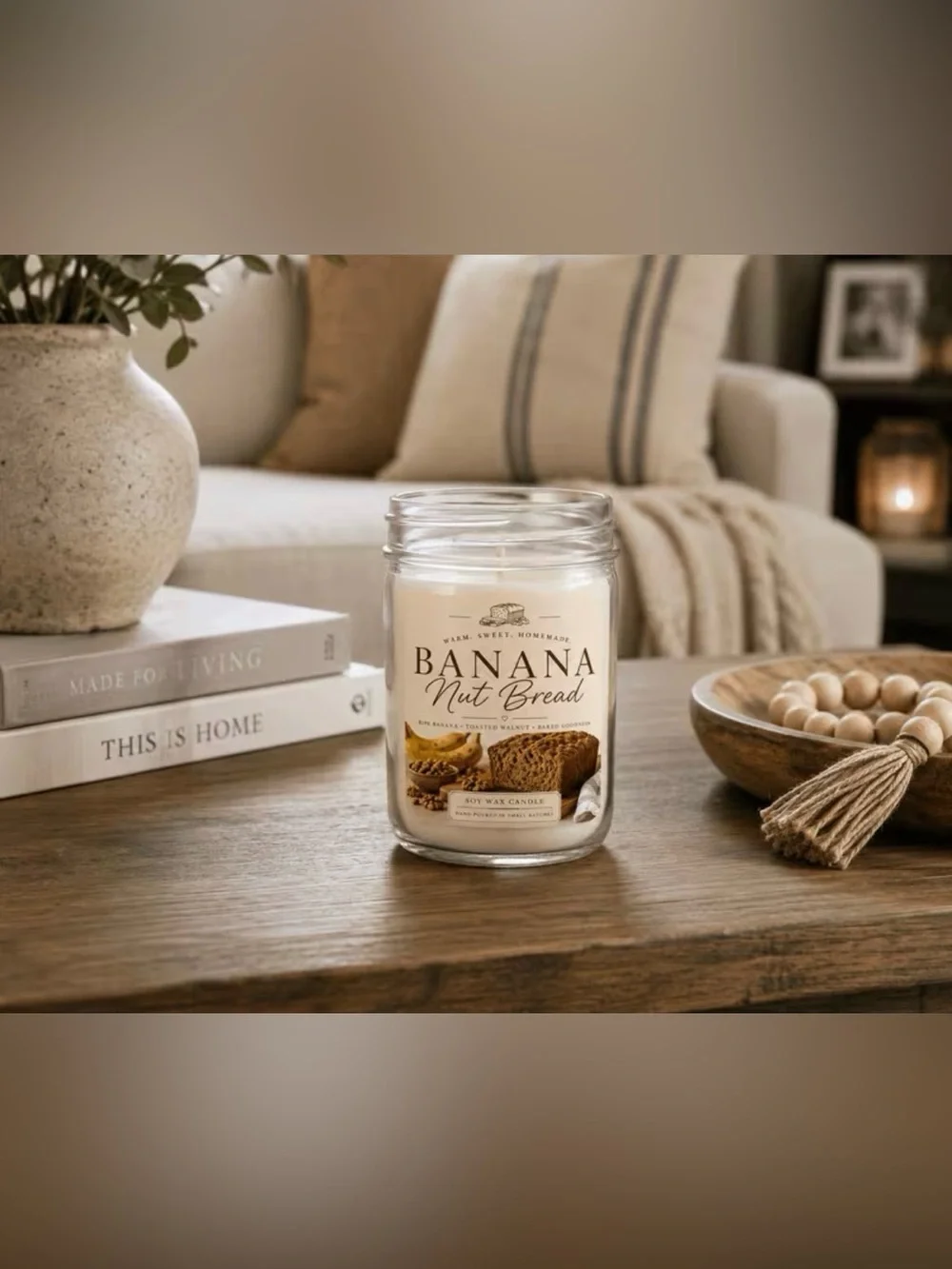 🍌🍞 Banana Nut Bread Candle 🍞🍌